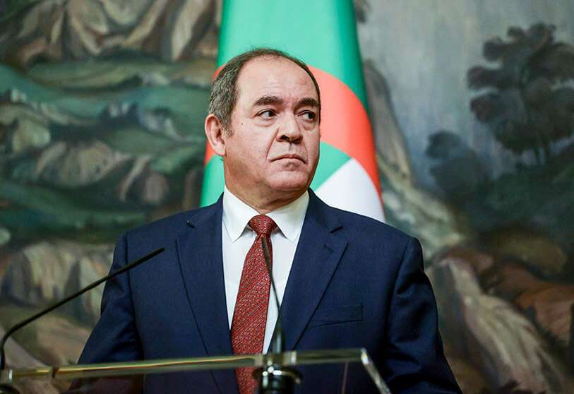 Sabri Boukadoum, ministro de Asuntos Exteriores de Argelia PHOTO/ Ministerio de Asuntos Exteriores de Rusia