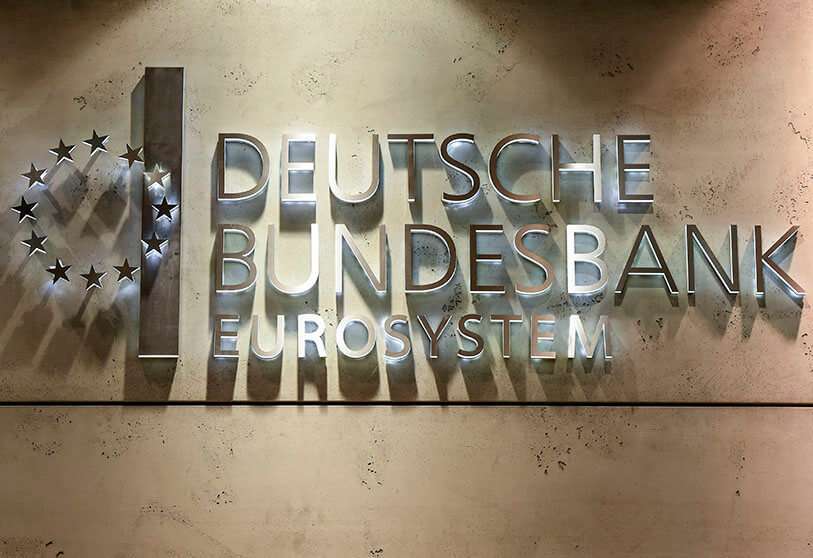Logotipo del Banco Central de la República Federal de Alemania (Bundesbank Alemán)