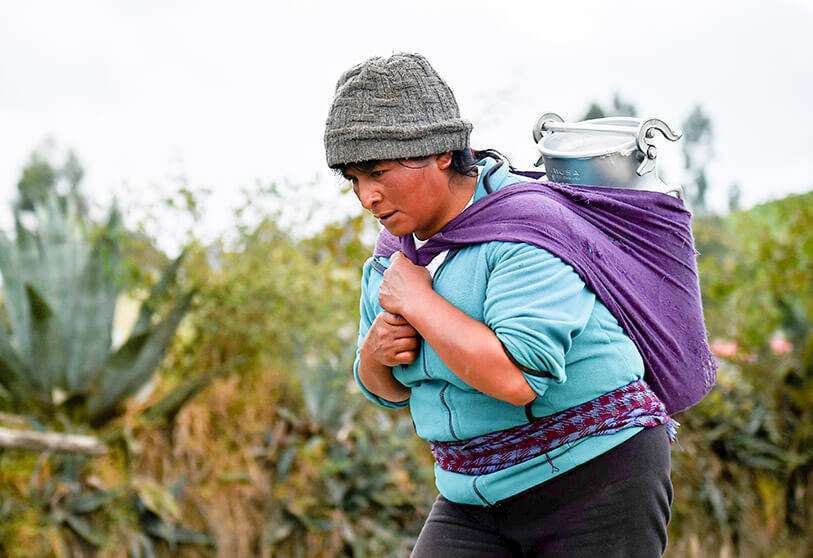Pie de foto: Los indígenas conforman el 8% de la población total de América Latina y el Caribe.