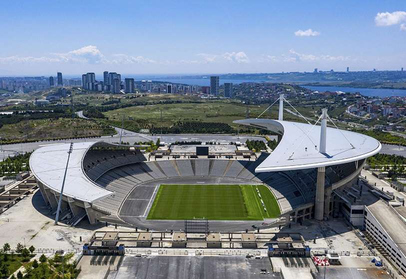 Estadio Olímpico Ataturk, en Estambul PHOTO/AP