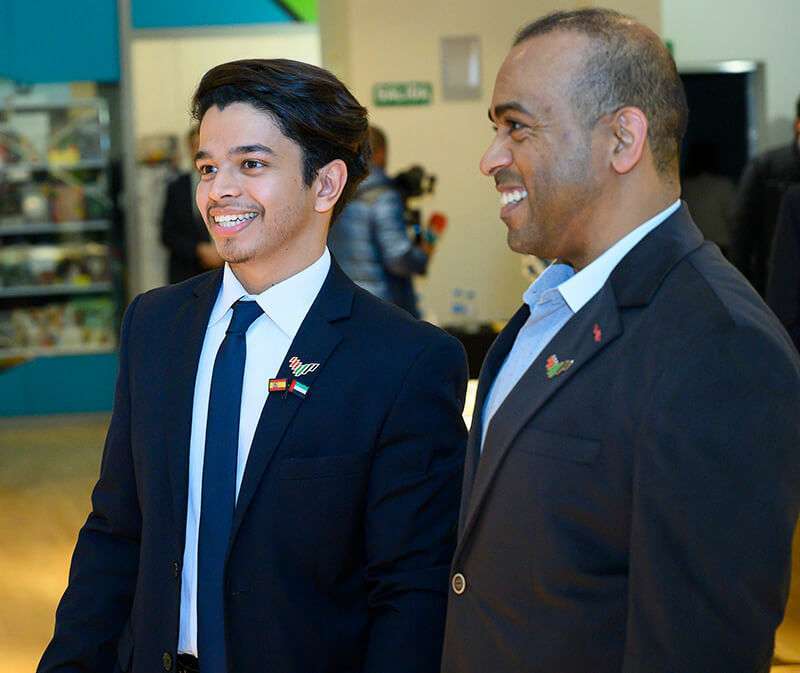 El presidente del Club Hispano-emiratí, Mohamed Alameri