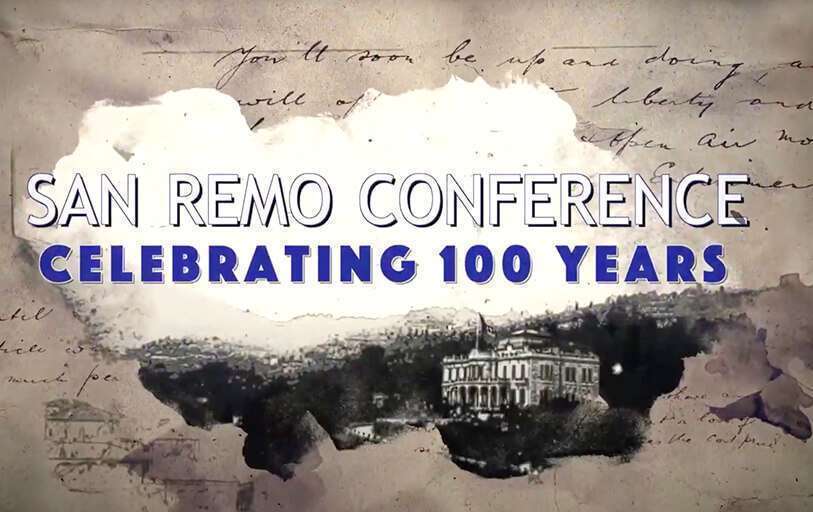 100 años de la Conferencia de San Remo
