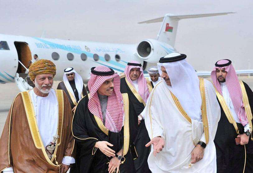 PHOTO/SAUDI PRESS AGENCY via REUTERS - Gulf Cooperation Council (GCC) foreign ministers arrive ahead of the annual leaders' summit in Riyadh, Saudi Arabia, on 9 December 2019