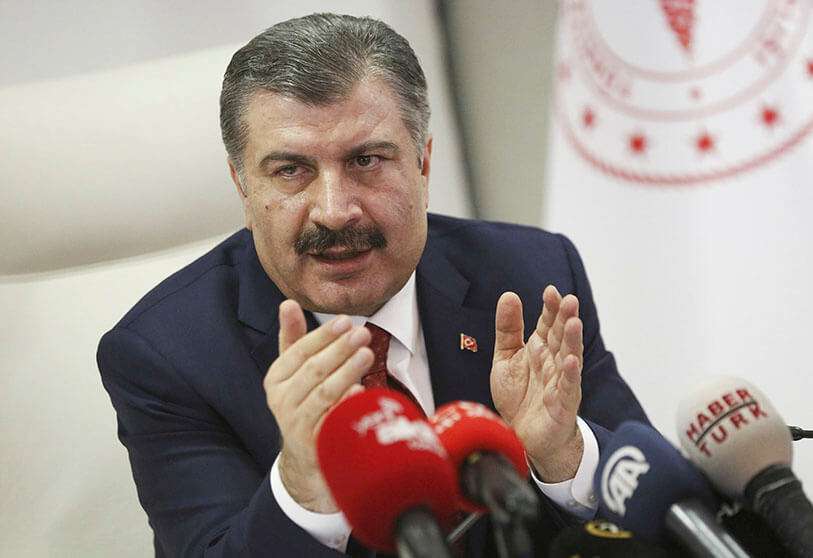 AP/TUMAY BERKIN - El ministro de Salud de Turquía, Fahrettin Koca