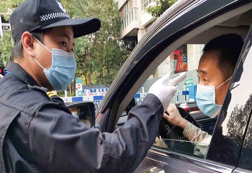 Restricciones de movimiento en China por el coronavirus