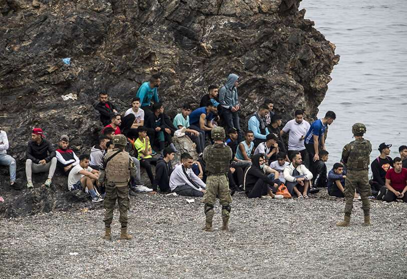 Atalayar_Crisis Migratoria Ceuta Marruecos