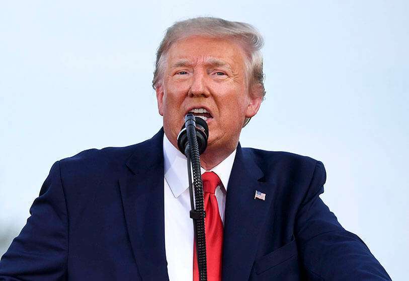El presidente de Estados Unidos, Donald Trump