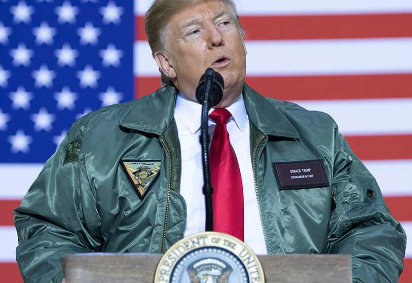 El presidente de Estados Unidos, Donald Trump