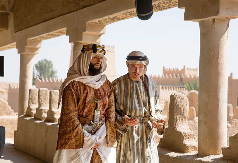 El filme se ha rodado en Arabia Saudí y Reino Unido