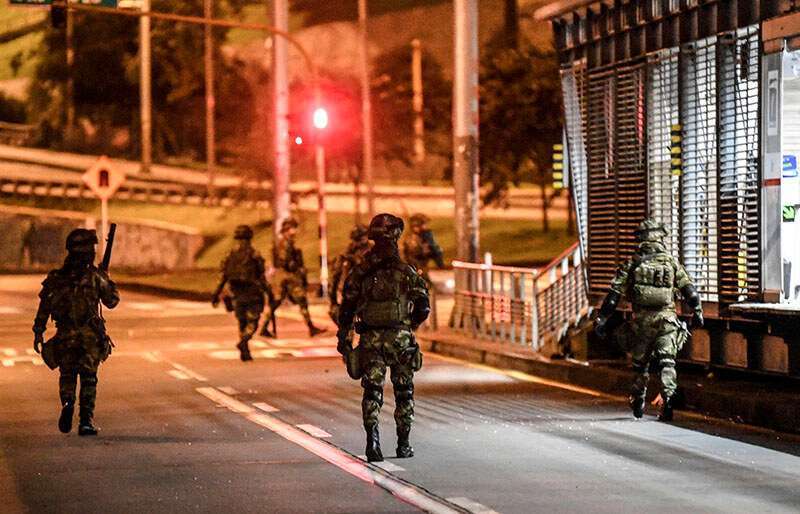 Efectivos del Ejército de Colombia