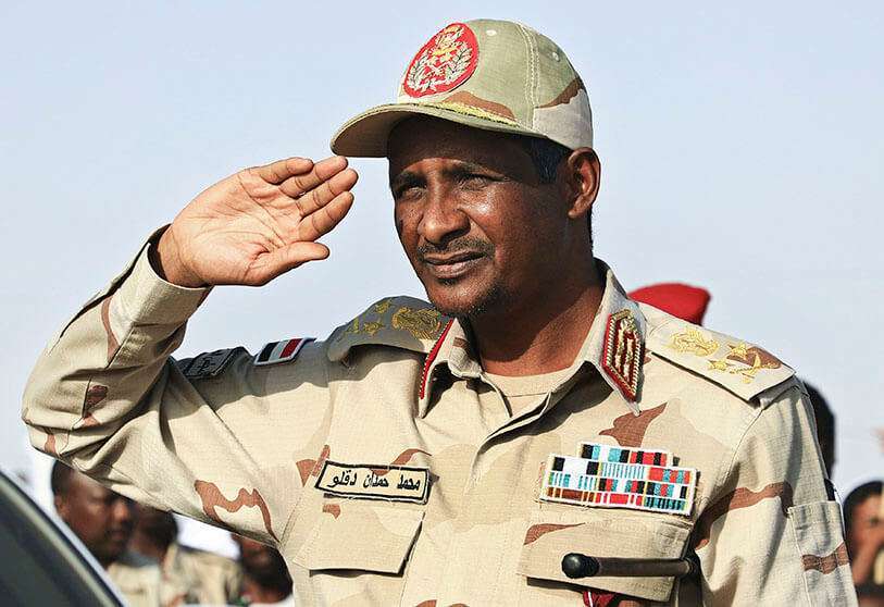 El general Mohamed Hamdan Dagalo