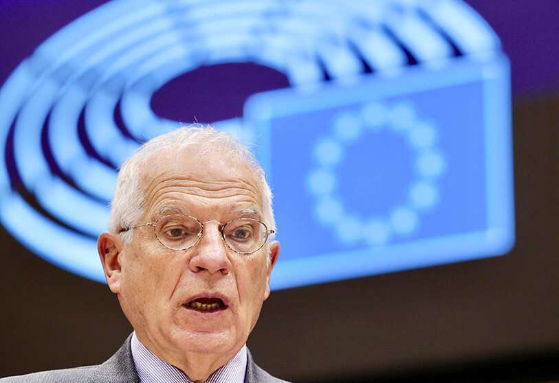 REUTERS/OLIVIER MATTHYS: El Alto Representante y vicepresidente de la Comisión Europea Josep Borrell.