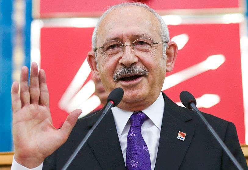 El Presidente del Partido Popular Republicano (CHP), Kemal Kilicdaroglu