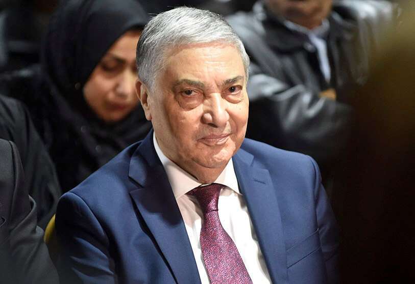 El candidato presidencial Ali Benflis