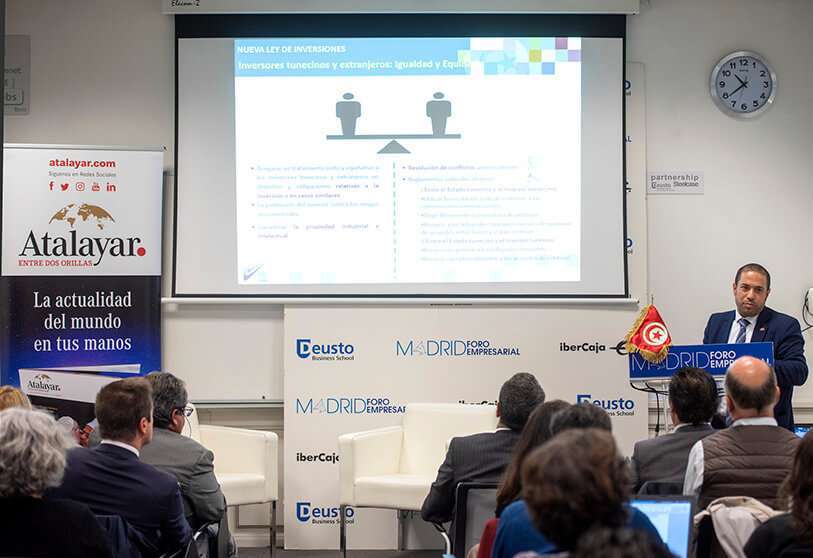 El director de FIPA Túnez para España y Portugal, Ibrahim Medini