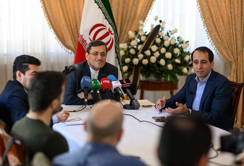 Hassan Ghashghavi, embajador de Irán en España