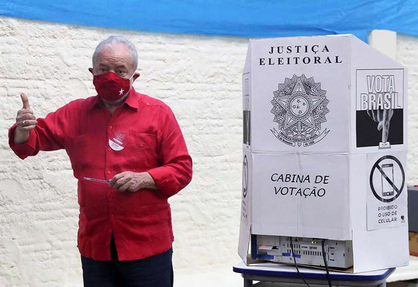 REUTERS/AMANDA PEROBELLI : Ancien président brésilien Luiz Inácio Lula da Silva.