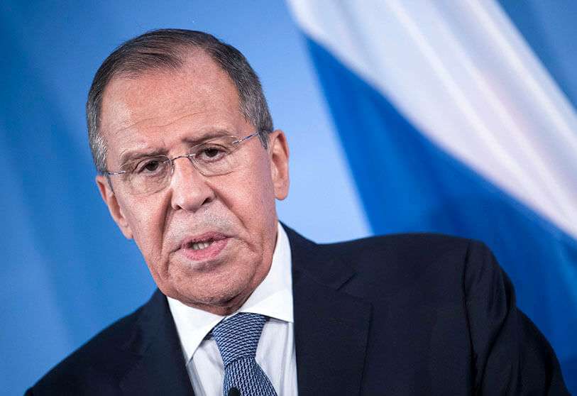 El ministro de Asuntos Exteriores de la Federación Rusa, Sergey Lavrov