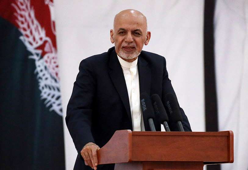 El presidente de Afganistán, Ashraf Ghani