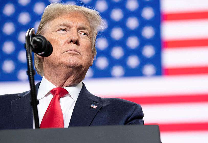 El presidente de los Estados Unidos Donald Trump