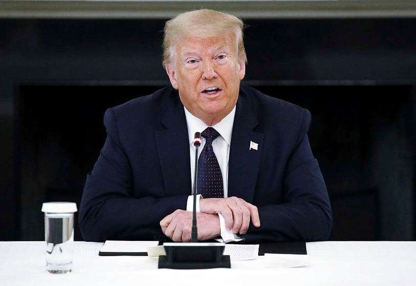 El presidente de Estados Unidos, Donald Trump