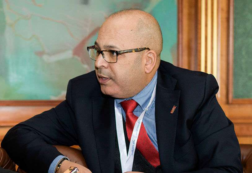 Zaky Gourmane, experto en inversiones de la agencia Euromed Invest y coordinador de la asociación Cercle Eugène Delacroix