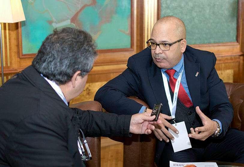 Zaky Gourmane, experto en inversiones de la agencia Euromed Invest y coordinador de la asociación Cercle Eugène Delacroix