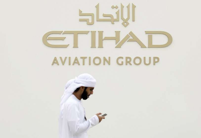 Logotipo de Etihad Aviation Group PHOTO/REUTERS