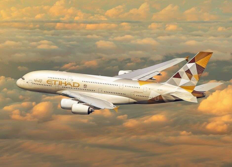 WAM - Un avion de la compagnie Etihad Airways d'Abu Dhabi