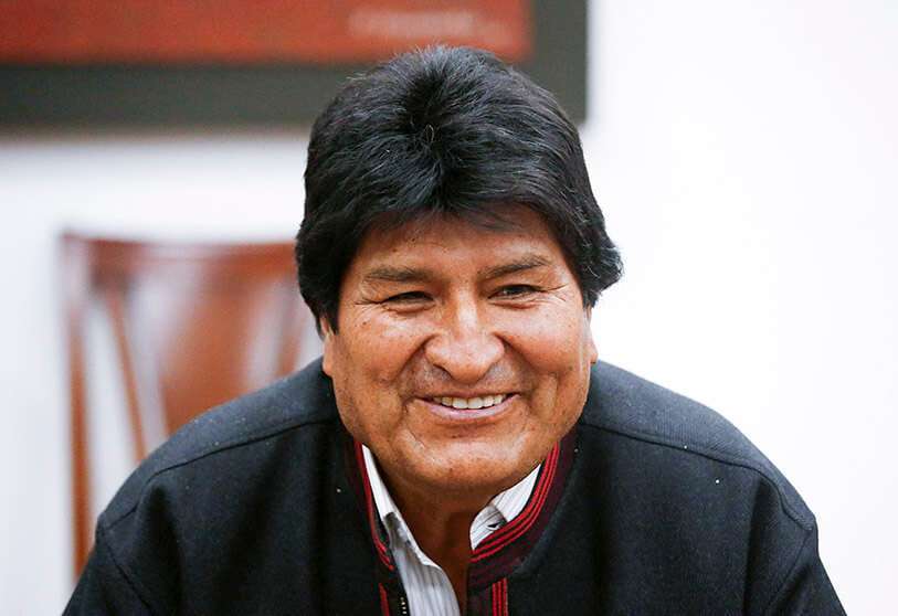 El presidente de Bolivia, Evo Morales