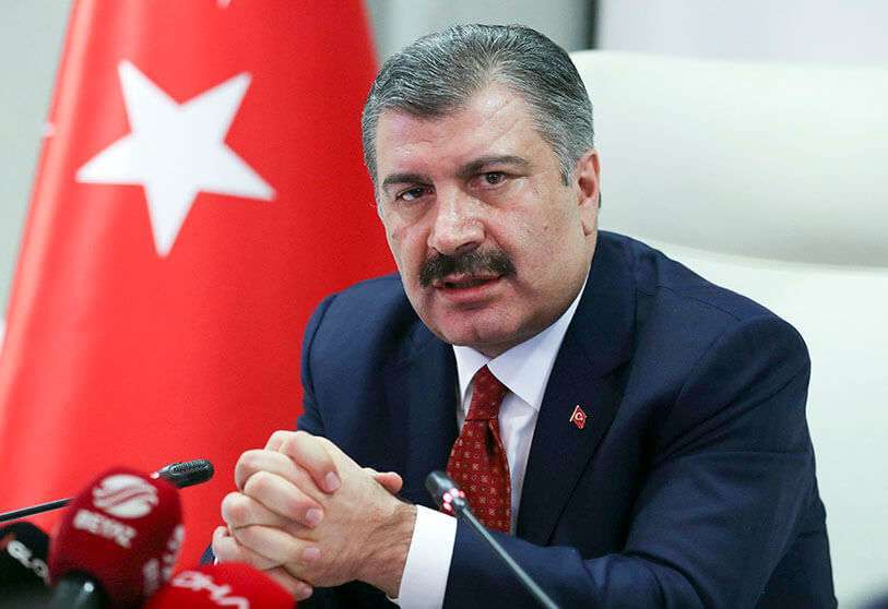 El ministro de Salud de Turquía, Fahrettin Koca