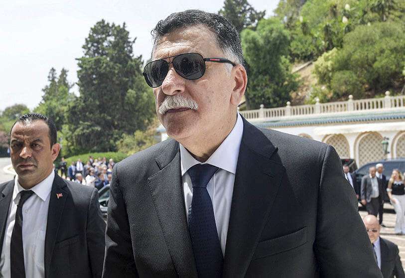 El primer ministro del GNA de Libia, Fayez Sarraj