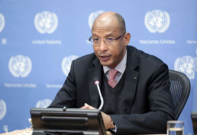 Ibrahim Assane Mayaki, directeur général du Nouveau partenariat pour le développement de l'Afrique (NEPAD) de l'Union africaine