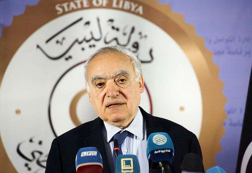 Ghassan Salamé, ex enviado especial de la ONU para Libia y jefe de la Misión de Apoyo de las Naciones Unidas en Libia (UNSMIL)