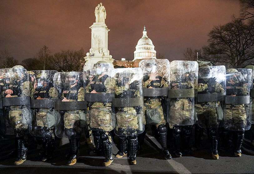 Atalayar_Guardia Nacional Capitolio