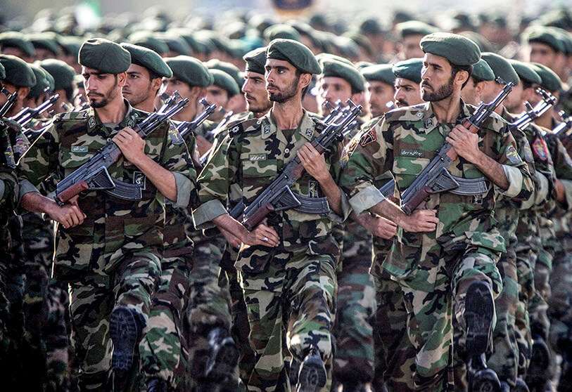Miembros de la Guardia Revolucionaria de Irán