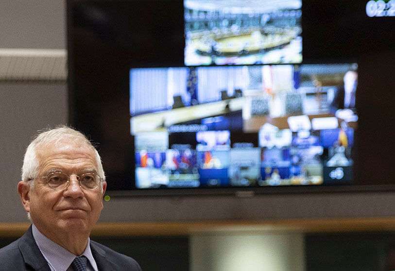 El jefe de la política exterior de la Unión Europea, Josep Borrell PHOTO/AP