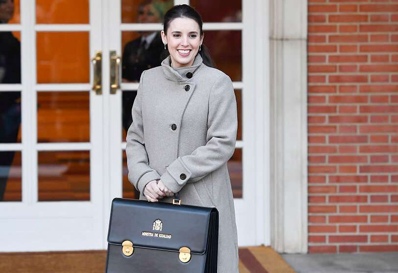 Irene Montero, ministra de Igualdad de España