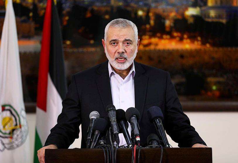 PHOTO/MAHMOUD AJJOUR vía ZUMA - El líder de Hamás, Ismail Haniyeh