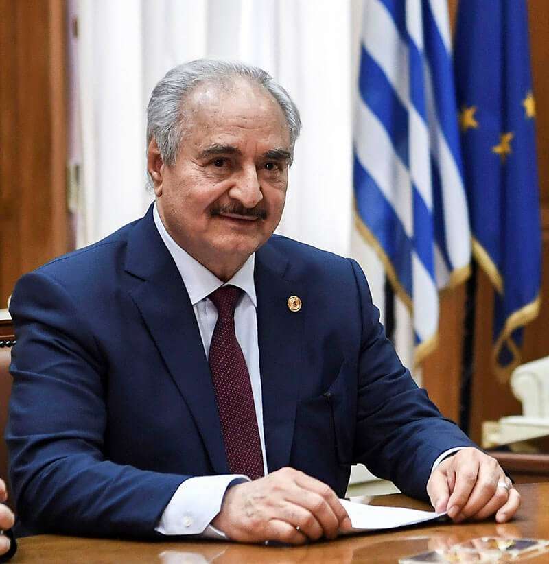 El acercamiento griego a Haftar se interpreta como una respuesta al apoyo de Erdogan a Sarraj