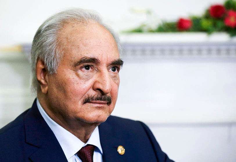 El mariscal del LNA Jalifa Haftar