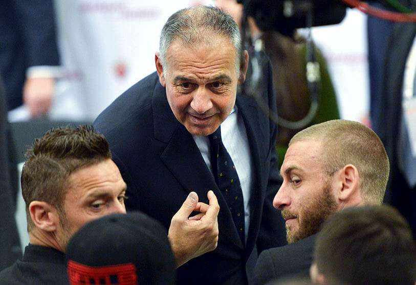 El presidente del AS Roma, James Pallotta