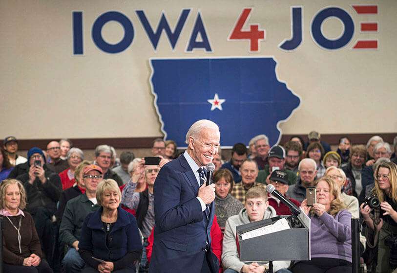 El caucus de Iowa es la primera cita electoral en las primarias demócratas. Biden encabeza las encuestas