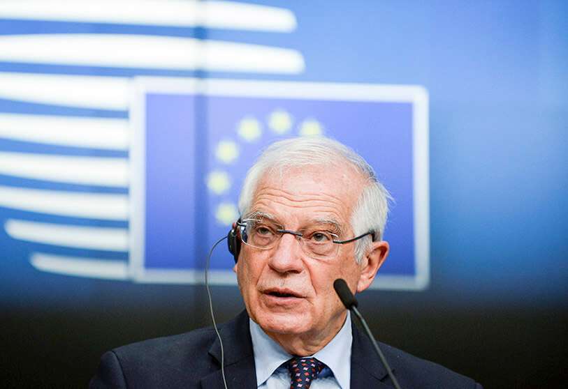 El alto representante de la Unión Europea para Asuntos Exteriores y Política de Seguridad, Josep Borrell