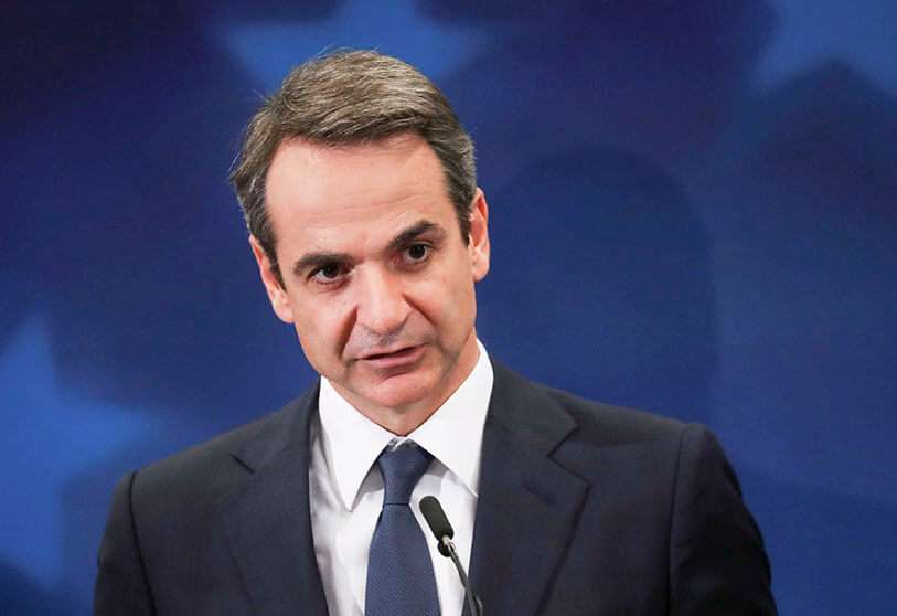 El primer ministro de Grecia, Kyriakos Mitsotakis