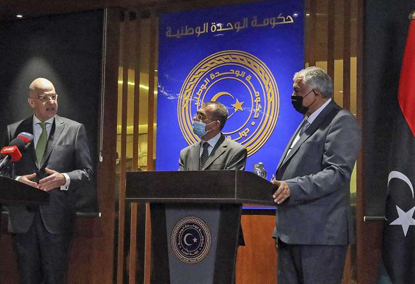 Atalayar_Libia Dbeiba visita Bengasi