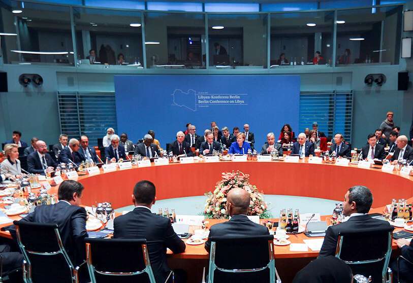 Conferencia de Berlín sobre el conflicto libio en enero de 2020