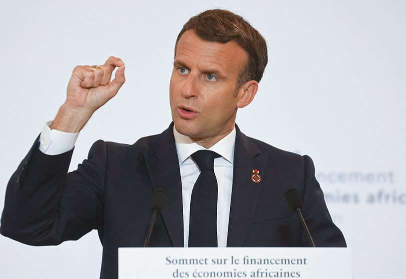El presidente de Francia, Emmanuel Macron AFP/LUDOVIC MARIN
