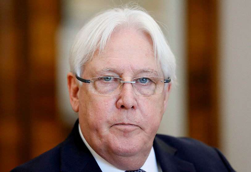 El enviado especial de las Naciones Unidas para Yemen, Martin Griffiths