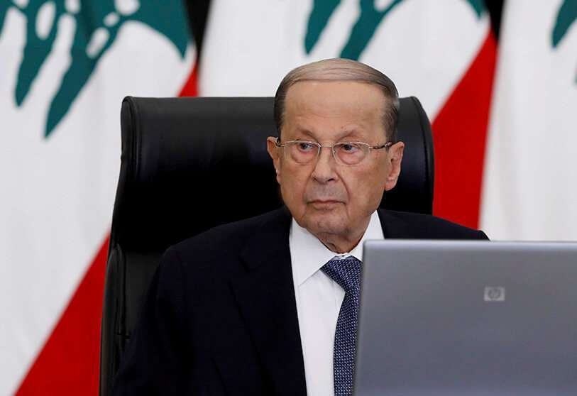 El presidente de Líbano, Michel Aoun